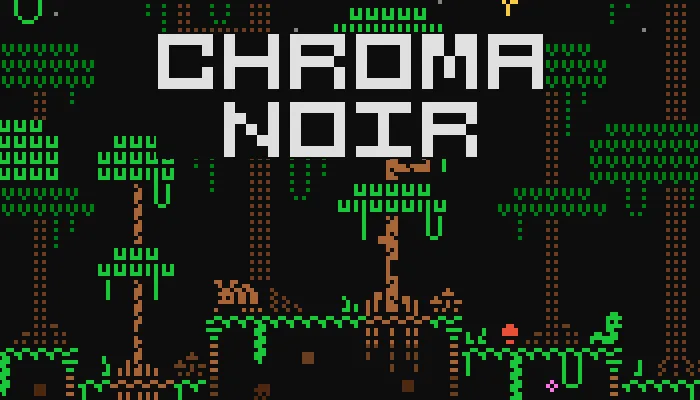Chroma Noir Jungle - Platformer 1-Bit (8x8)