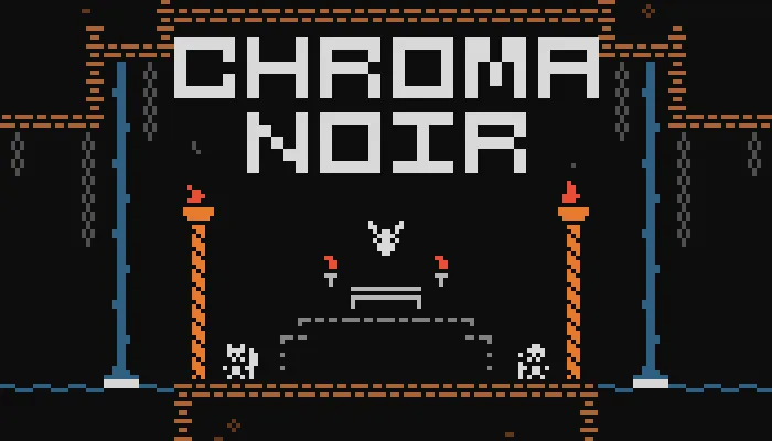 Chroma Noir - Platformer 1-Bit (8x8)