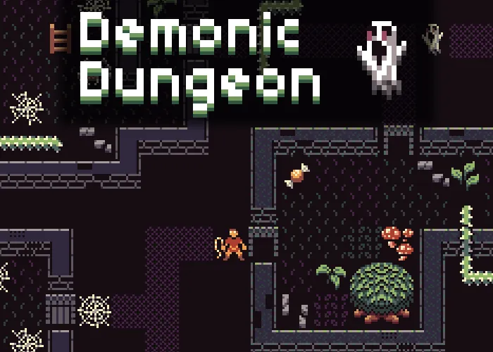 Demonic Dungeon Haunted Temple - RPG Top-Down (16x16)