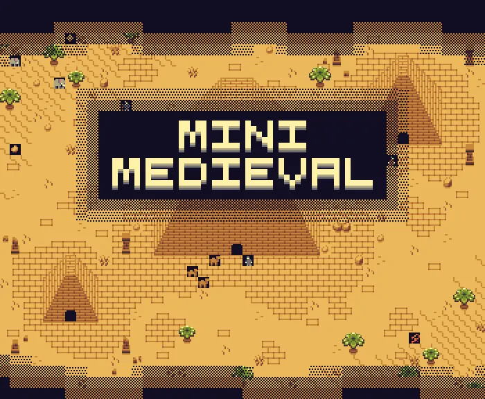Mini Medieval Desert - RTS & RPG Top-Down (8x8 Pixel Art)