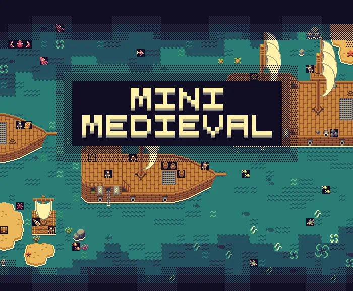 Mini Medieval Ocean - RTS & RPG Top-Down (8x8 Pixel Art)
