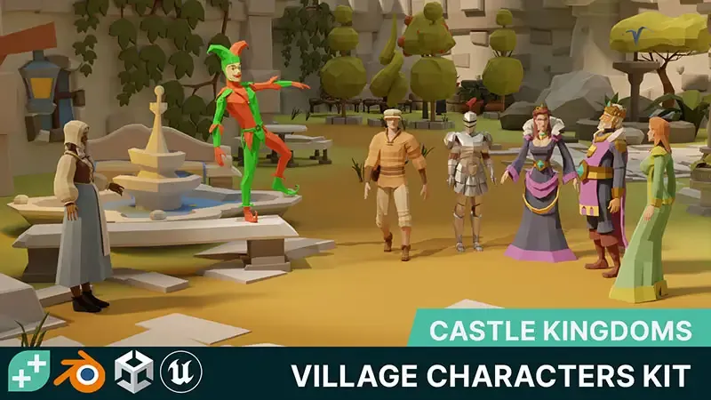 Castle Kingdoms - Village Characters Kit
