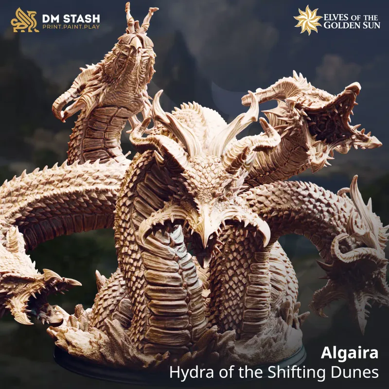 Algaira - Hydra of the Shifting Dunes