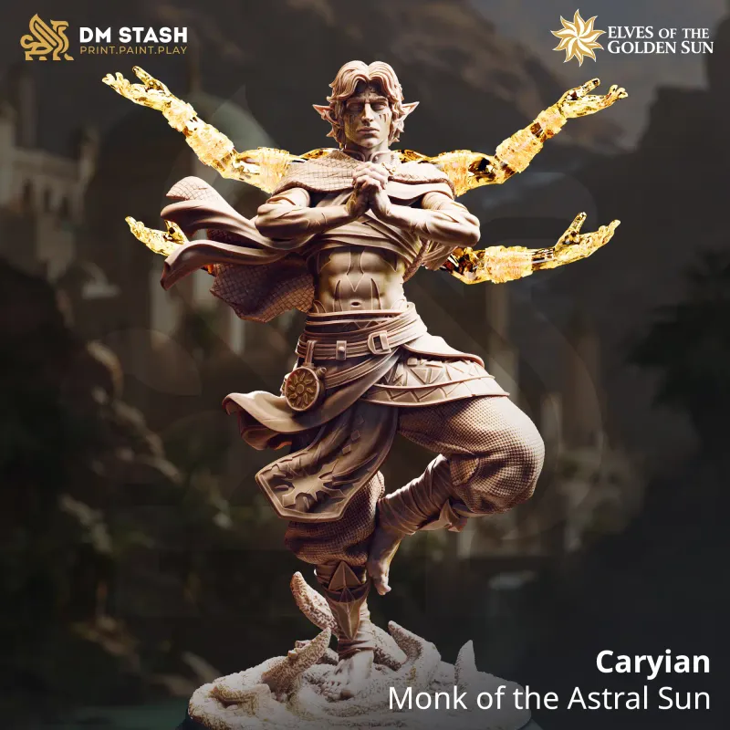 Caryian - Monk of the Astral Sun