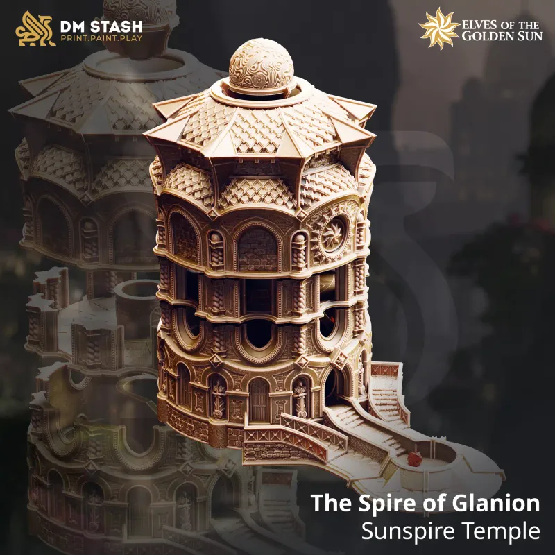 The Spire of Glanion – Sunspire Temple