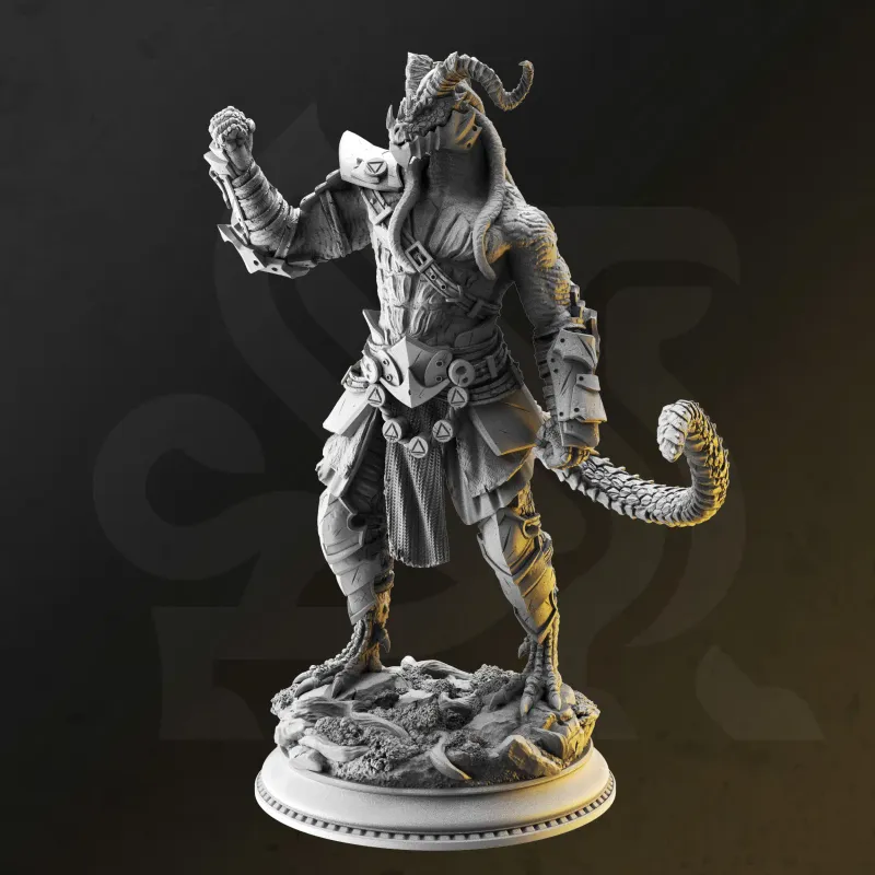 Vaakrin Steeljaw – Black Dragonkin Fighter