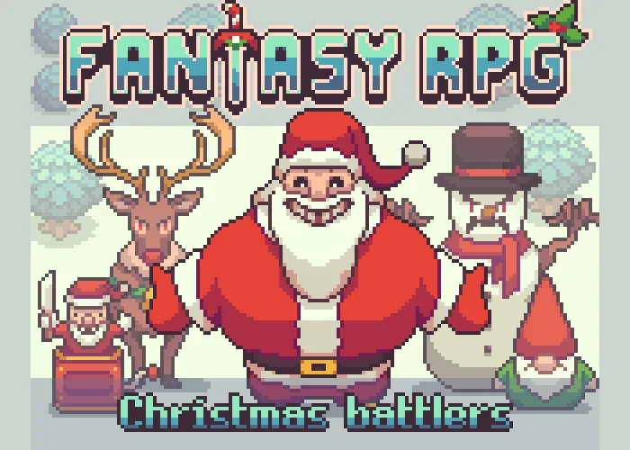 Fantasy RPG christmas battlers