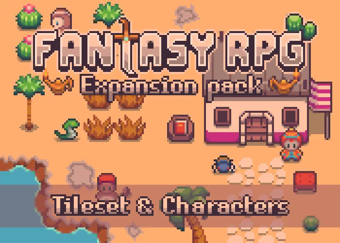 Fantasy RPG desert pack