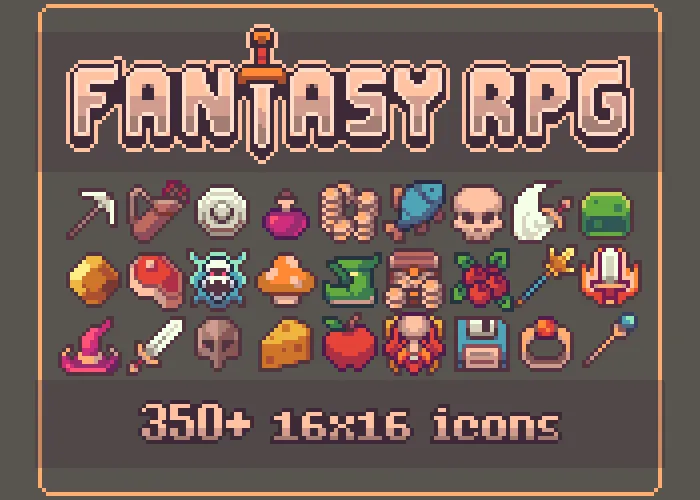 Fantasy RPG icon pack