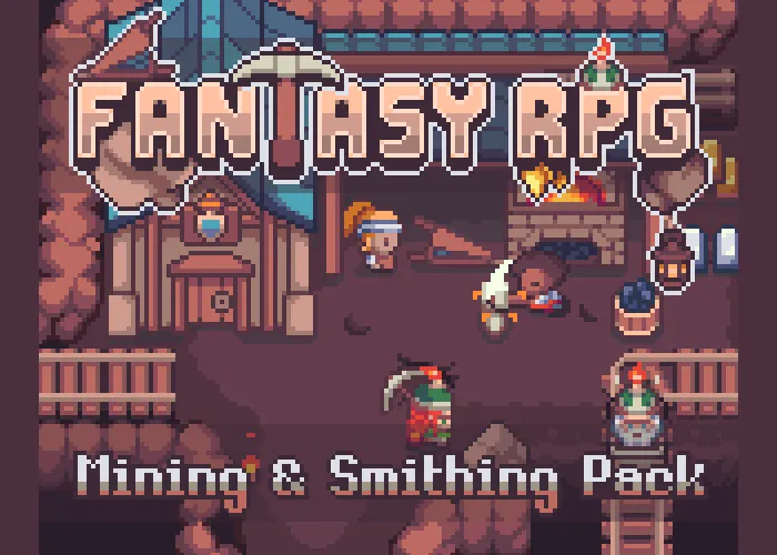 Fantasy RPG Mining & Smithing pack