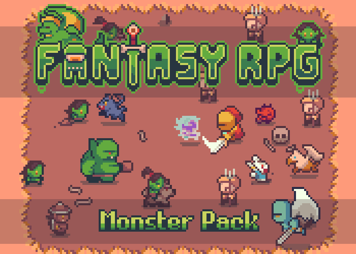 Fantasy RPG monster pack