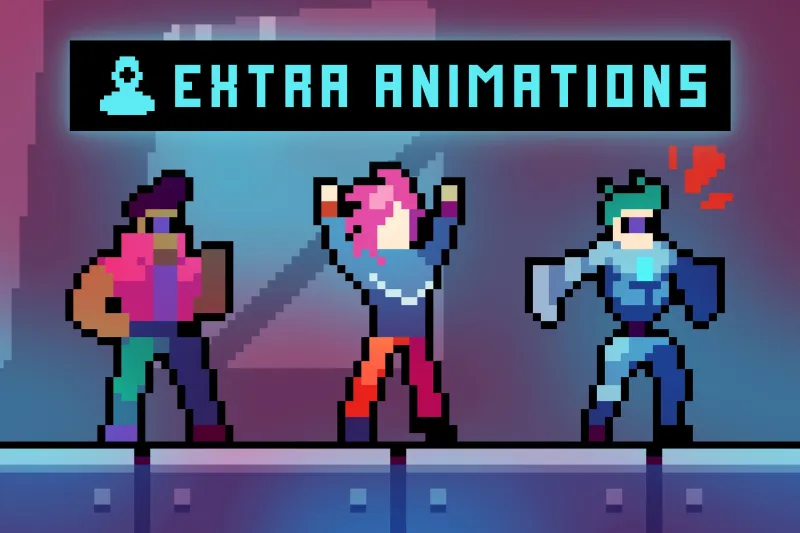 Free Extra Animations for Cyberpunk Characters