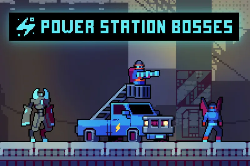 Free Sci-Fi Antagonists Pixel Character Pack