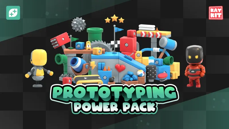 The KayKit Prototyping Power Pack (GameDev.tv Edition)