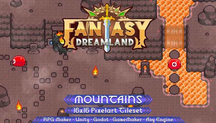 Bosses RPG Sprites - Fantasy Dreamland