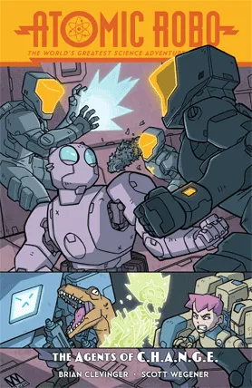 8 Atomic Robo graphic albums