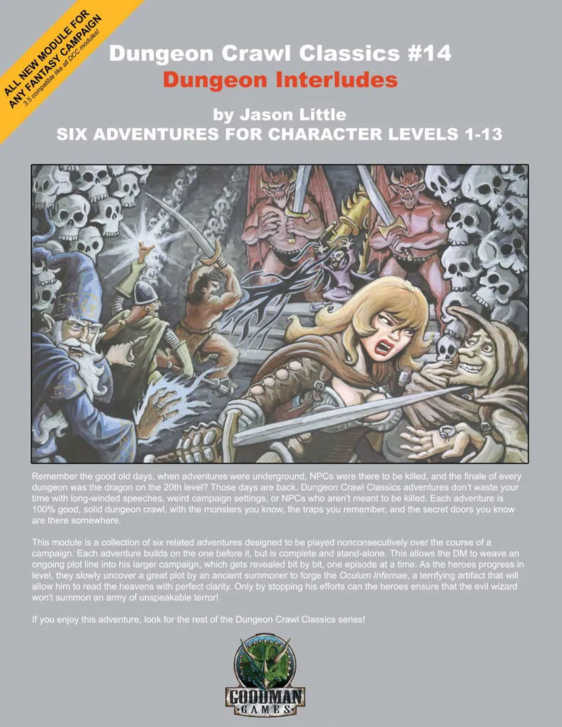Dungeon Crawl Classics #14: Dungeon Interludes