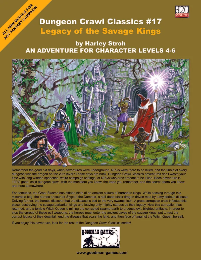 Dungeon Crawl Classics #17: Legacy of the Savage Kings