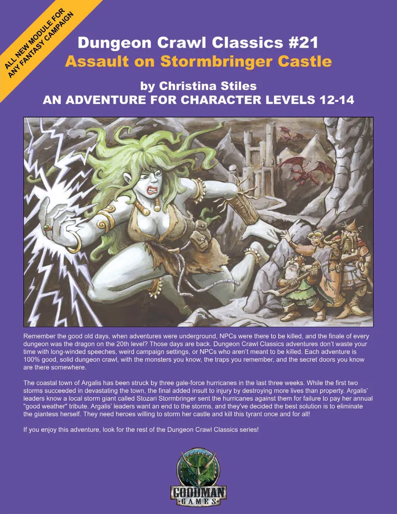 Dungeon Crawl Classics #21: Assault on Stormbringer Castle