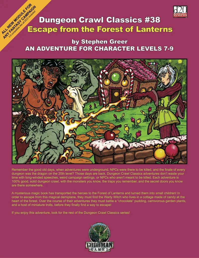 Dungeon Crawl Classics #38: Escape from the Forest of Lanterns
