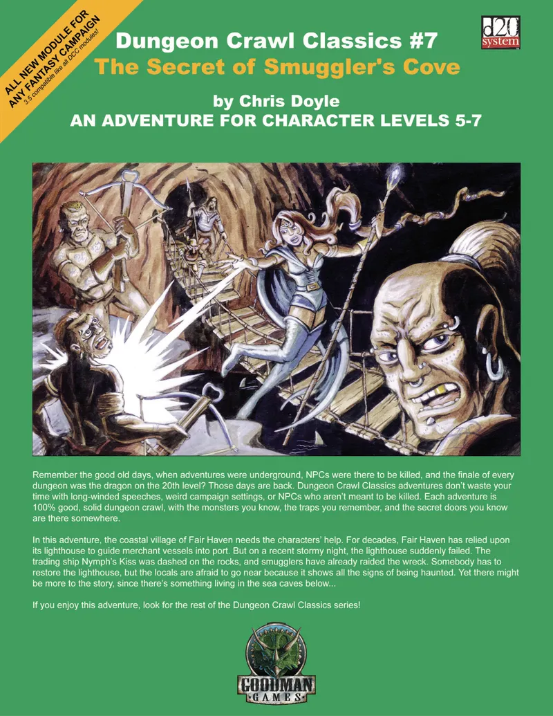 Dungeon Crawl Classics #7: The Secret of Smuggler's Cove