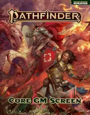 Pathfinder Core GM Screen (PDF)