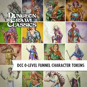 VTT Token Pack - DCC 0-Level Funnel Character Tokens
