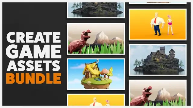 Blender Create Game Assets Bundle