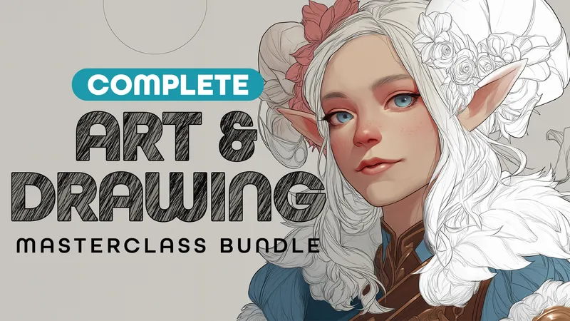 Complete Art & Drawing Masterclass Bundle
