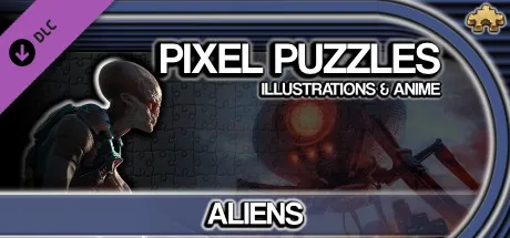 Pixel Puzzles Illustrations & Anime - Jigsaw Pack: Aliens screenshot 1
