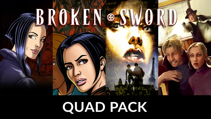 Broken Sword: Episodes 2-5 Quad Pack