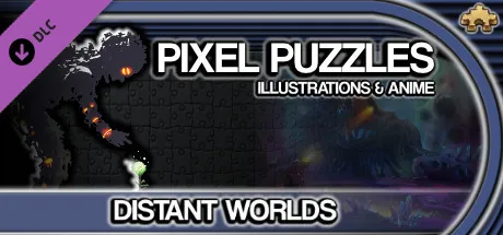 Pixel Puzzles Illustrations & Anime - Jigsaw Pack: Distant Worlds