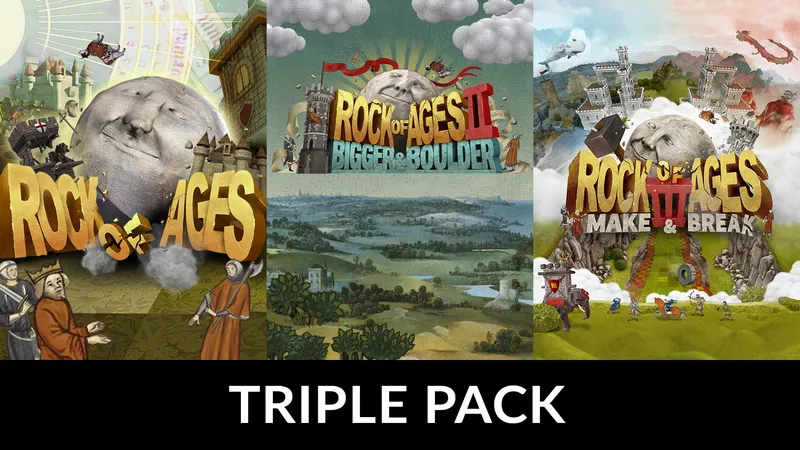 Rock of Ages 1-3 Complete Bundle