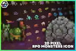 2D Pixel RPG Monsters