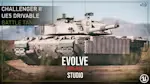 Challenger II Drivable Battle Tank