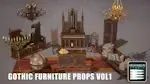 Gothic Furniture Props Vol1