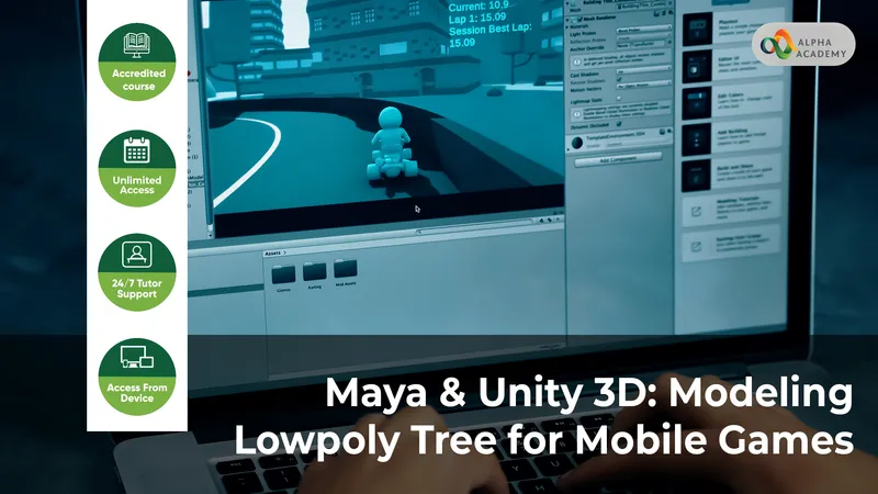 Maya & Unity 3D: Modeling Lowpoly Tree for Mobile Games