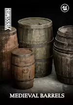 Medieval Props Vol. 1 - Barrels
