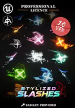 Stylized Slashes Vol.2 - Niagara
