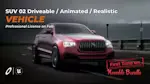 SUV 02 Driveable / Animated / Realistic (Unreal Engine)