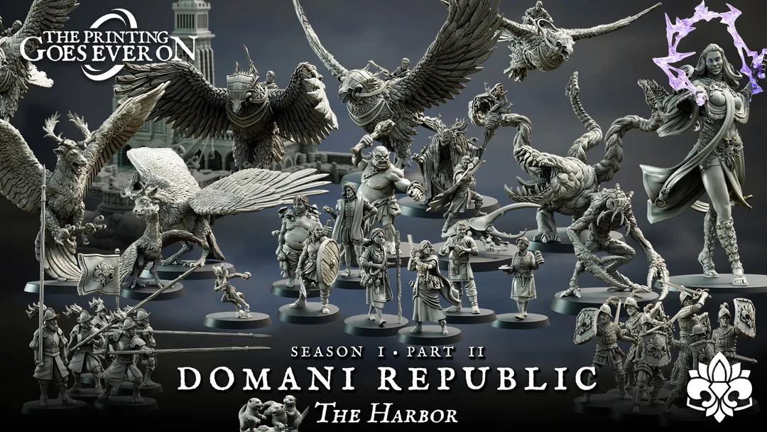 The Printing Goes Ever On February 2026 - Domani Republic - The Harbor Preview