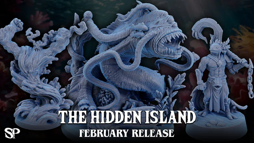 Sordane Publishing February 2026 - The Hidden Island Preview