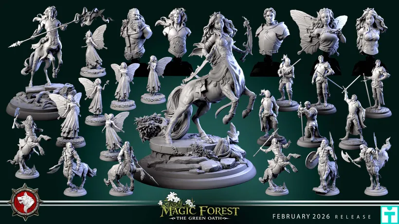 White Werewolf Tavern February 2026  -  The Magic Forest: The Green Oath Preview