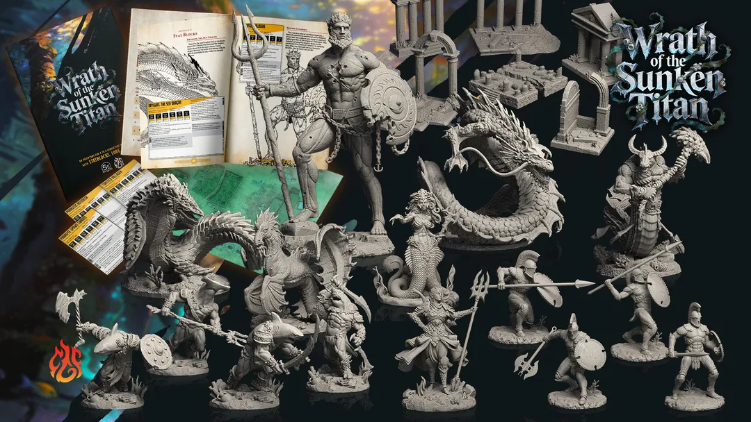 Crippled God Foundry February 2026 - Wrath of the Sunken Titan Preview