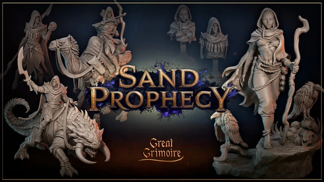 GreatGrimoire February 2026 - Sand Prophecy Preview