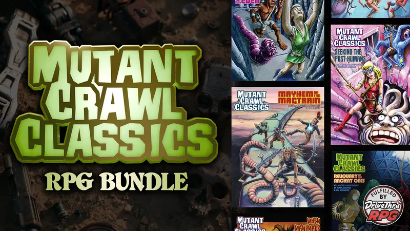 Mutant Crawl Classics #0: Judge's Screen 